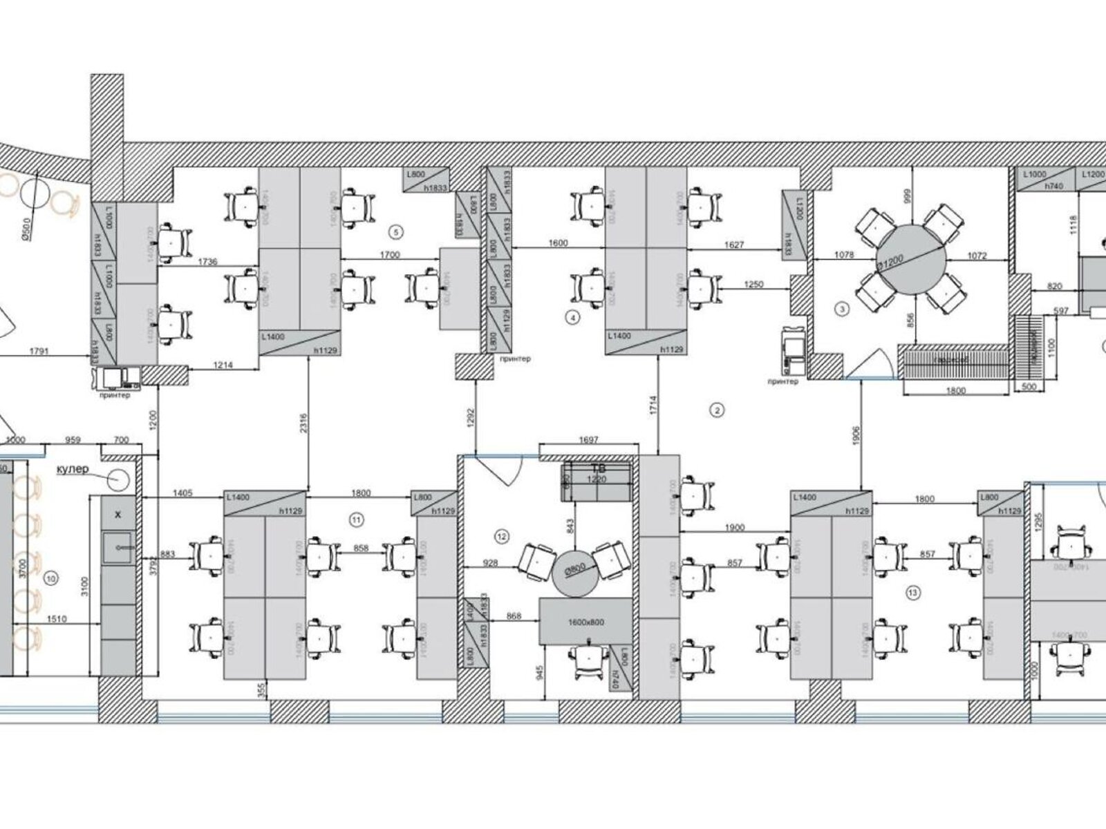 Оренда офісного приміщення в Києві, Спортивна площа 3В, приміщень - 8, поверх - 3 фото 1