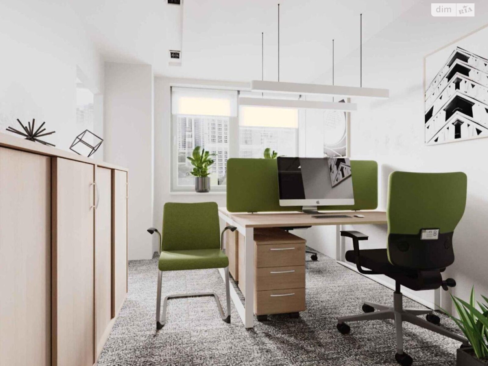 Оренда офісного приміщення в Києві, Спортивна площа 3В, приміщень - 8, поверх - 3 фото 1