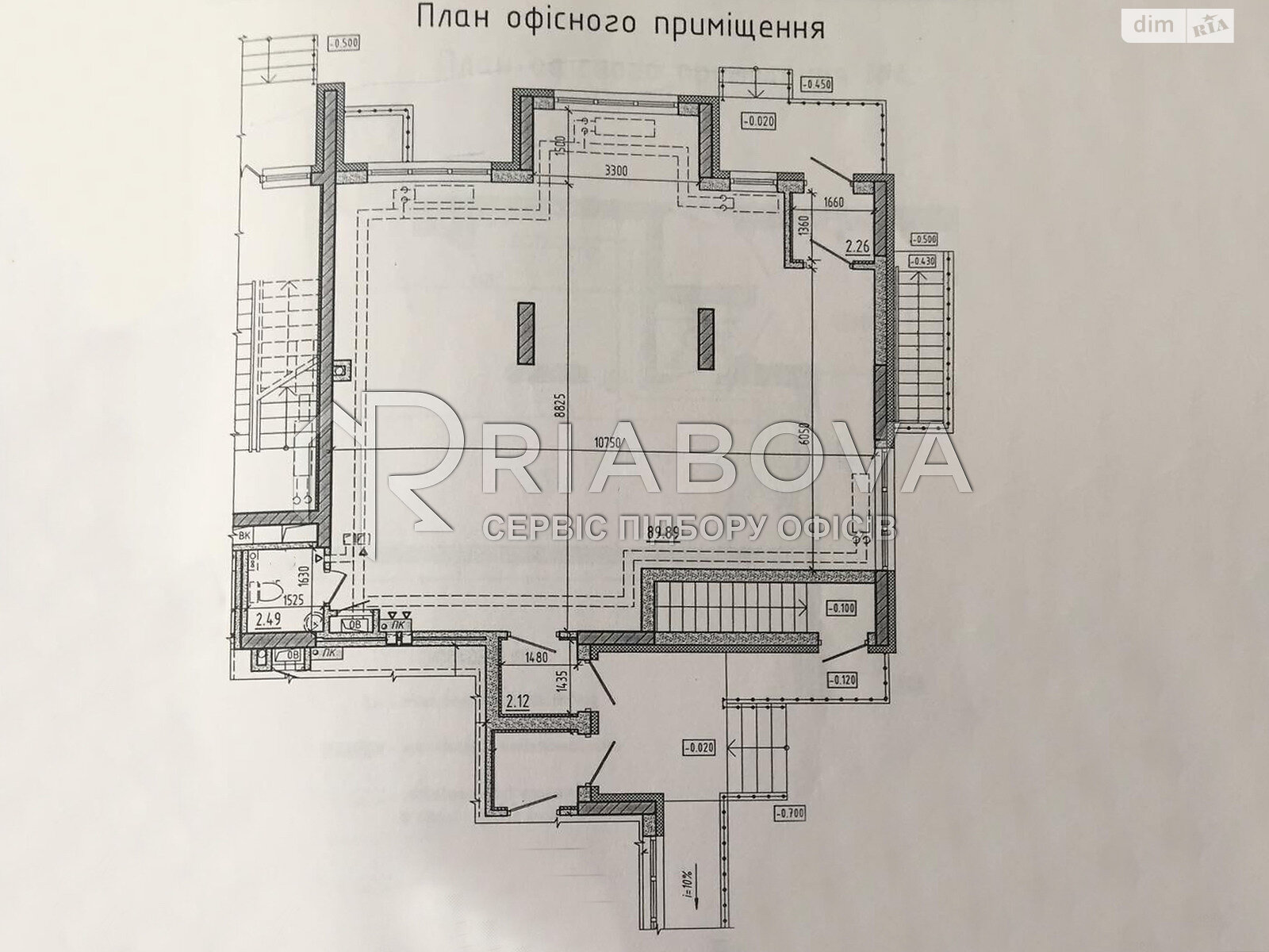 Аренда офисного помещения в Киеве, Армянская улица, помещений -, этаж - 1 фото 1