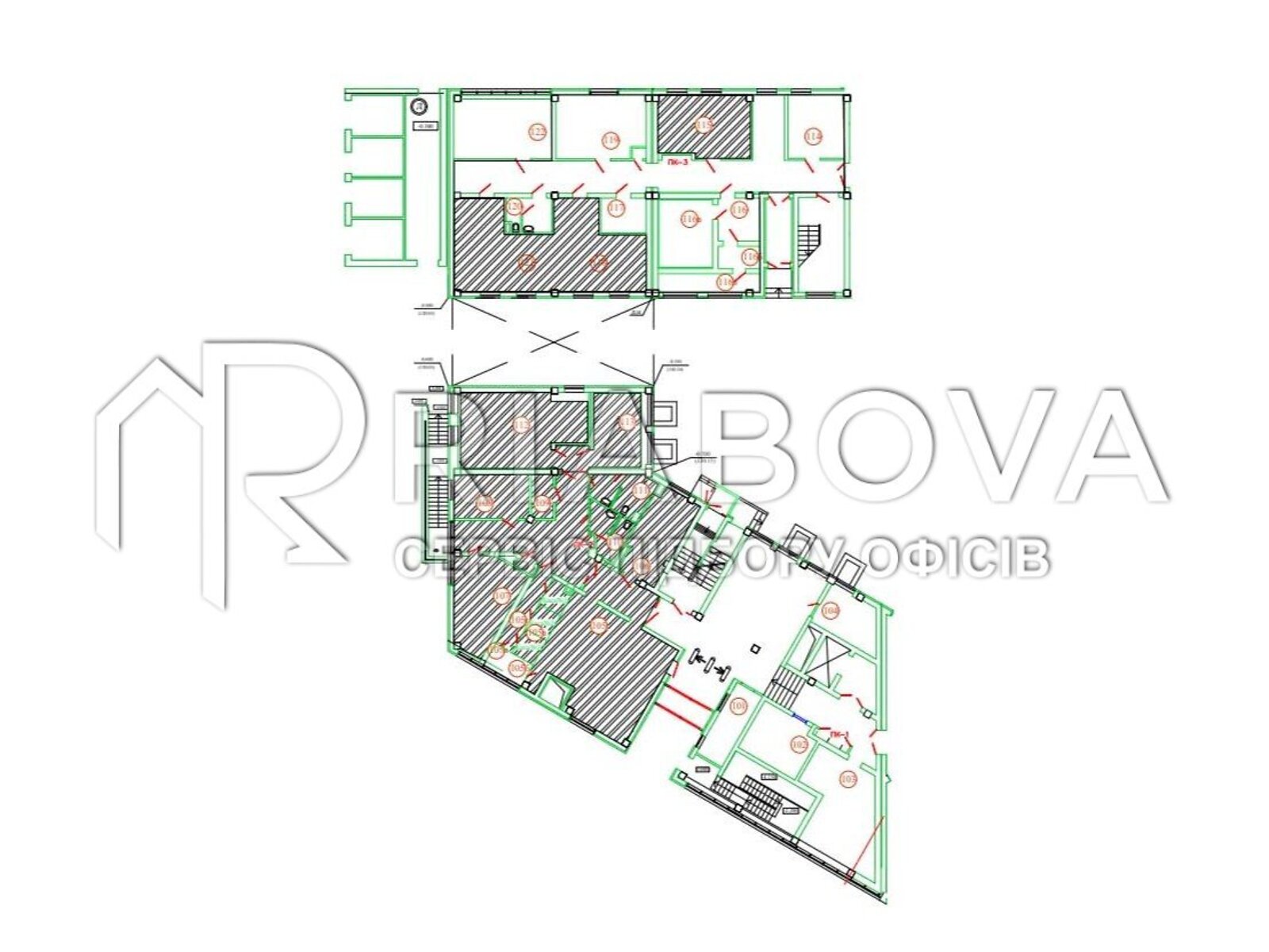 Аренда офисного помещения в Киеве, 40-летия Октября проспект, помещений - 1, этаж - 1 фото 1