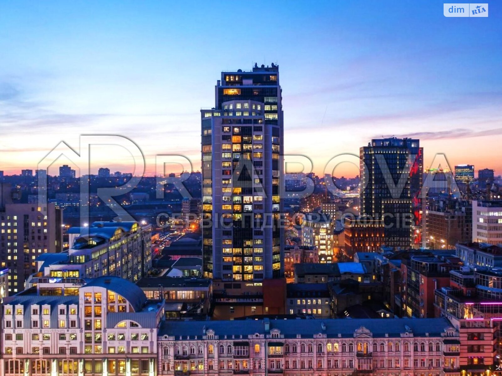 Оренда офісного приміщення в Києві, Велика Васильківська вулиця, приміщень - 4, поверх - 13 фото 1