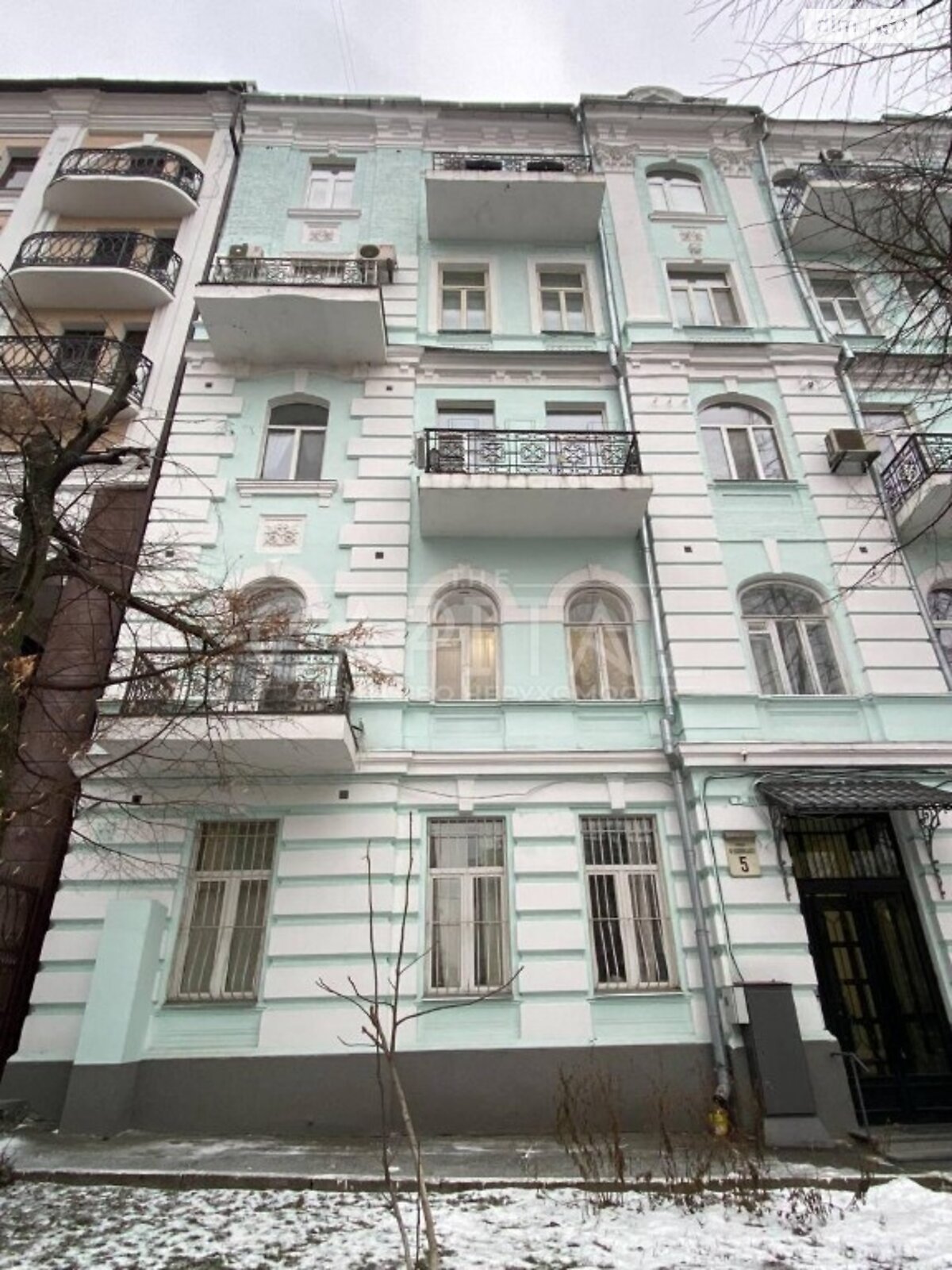 Аренда офисного помещения в Киеве, Михаила Коцюбинского улица 5, помещений - 3, этаж - 1 фото 1