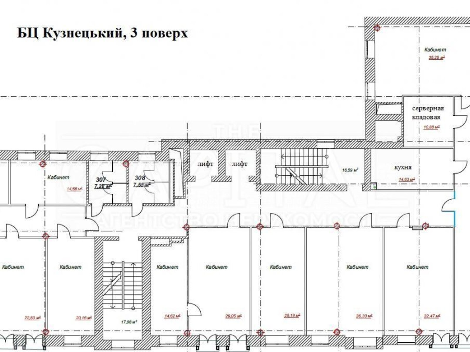 Аренда офисного помещения в Киеве, Моторный переулок 5, помещений - 16, этаж - 3 фото 1