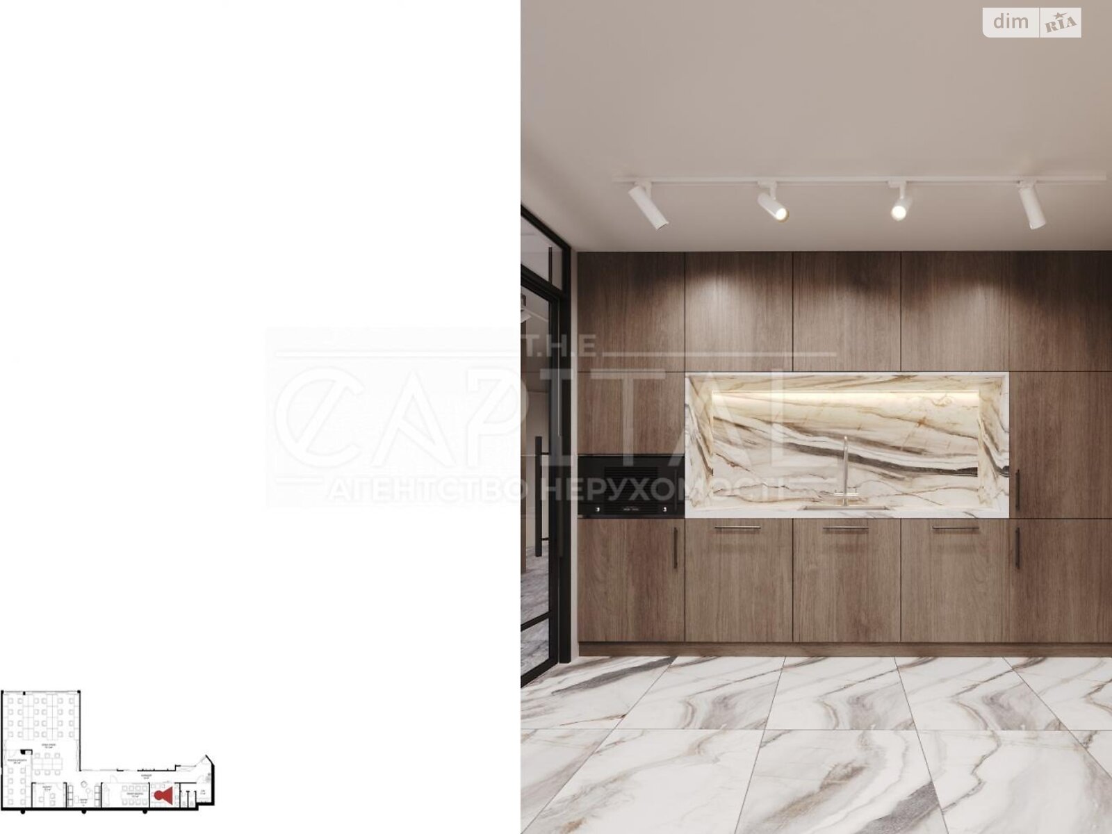 Аренда офисного помещения в Киеве, Иоанна Павла II (Патриса Лумумбы) улица 6/1, помещений - 5, этаж - 2 фото 1