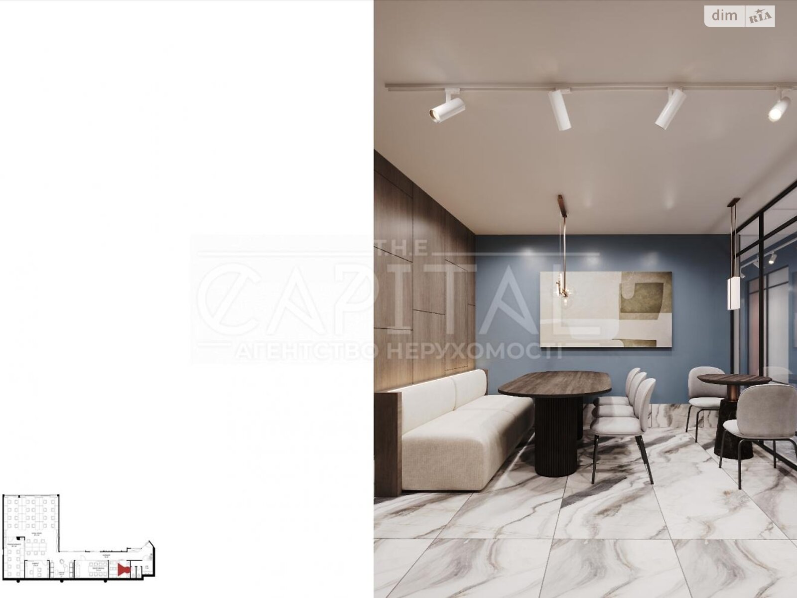 Аренда офисного помещения в Киеве, Иоанна Павла II (Патриса Лумумбы) улица 6/1, помещений - 5, этаж - 2 фото 1