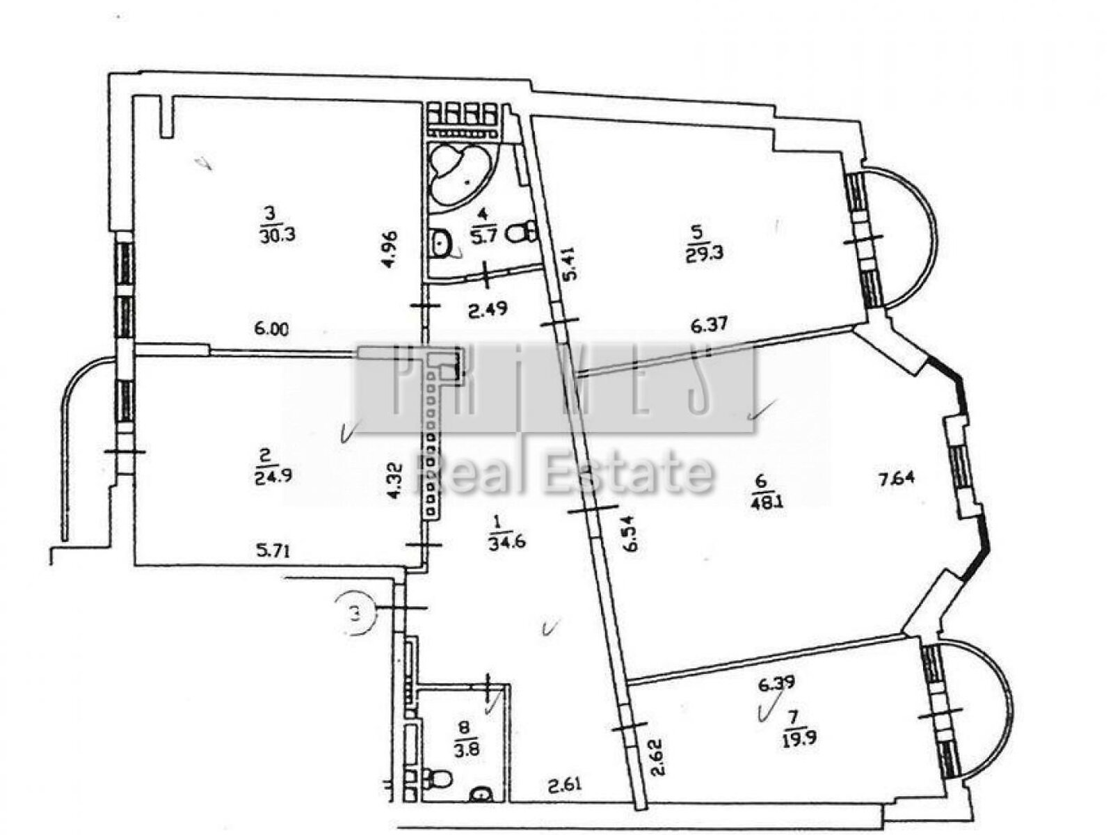 Аренда офисного помещения в Киеве, Крутой спуск 7, помещений - 5, этаж - 4 фото 1 Аренда офисного помещения в Киеве, Крутой спуск 7, помещений - 5, этаж - 4 фото 1