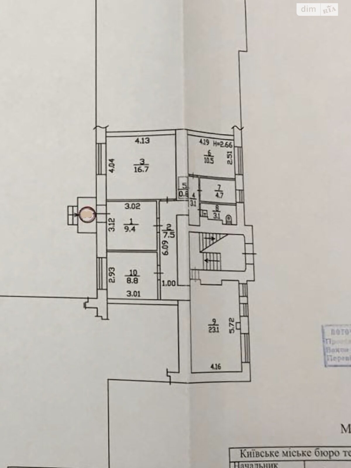 Оренда офісного приміщення в Києві, Шовковична вулиця 7А, приміщень - 10, поверх - 1 фото 1
