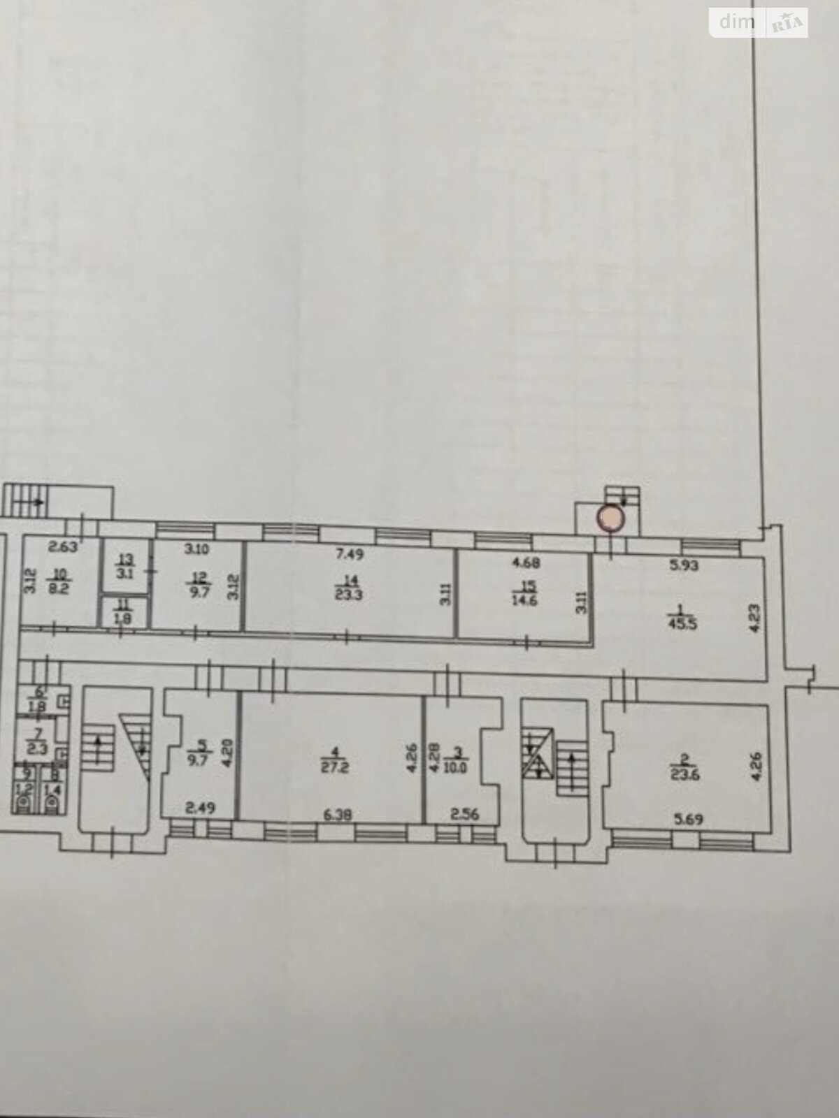 Оренда офісного приміщення в Києві, Шовковична вулиця 7А, приміщень - 10, поверх - 1 фото 1