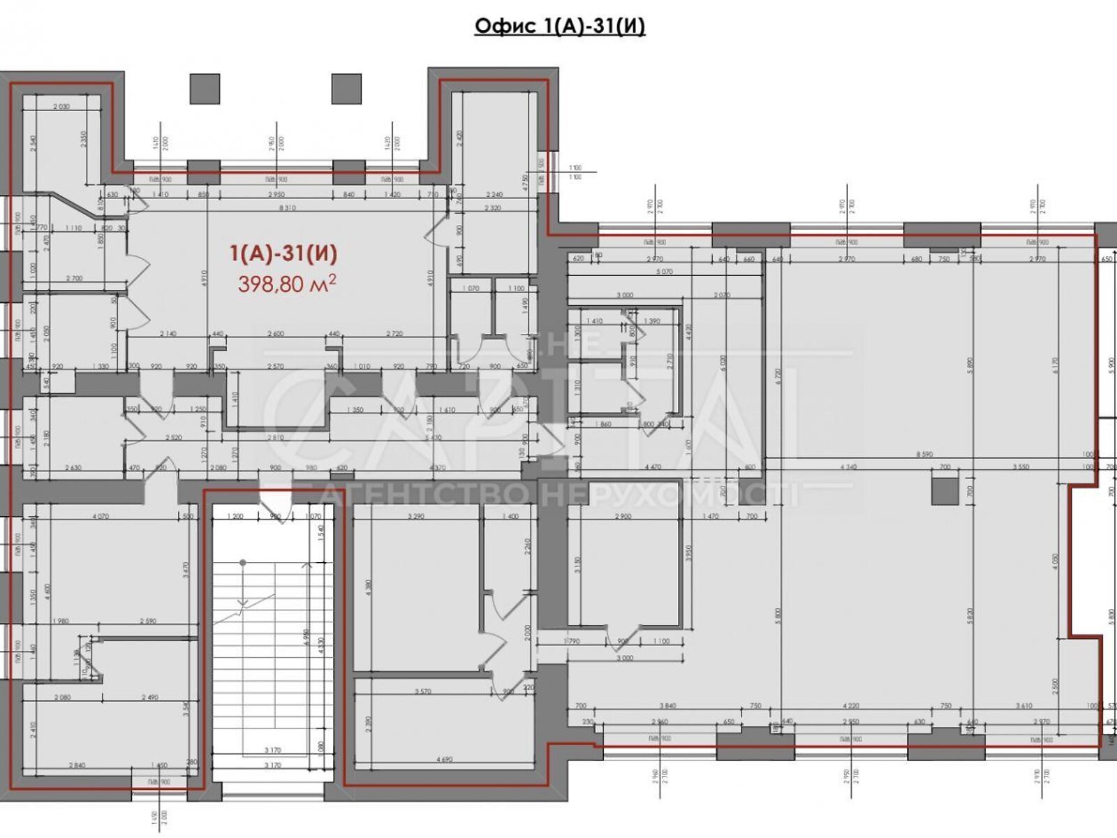 Оренда офісного приміщення в Києві, Миколи Пимоненка вулиця, приміщень -, поверх - 3 фото 1