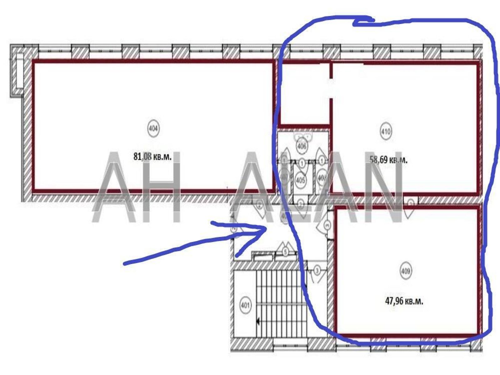 Аренда офисного помещения в Киеве, Даниила Щербаковского (Щербакова) улица 45А, помещений -, этаж - 4 фото 1