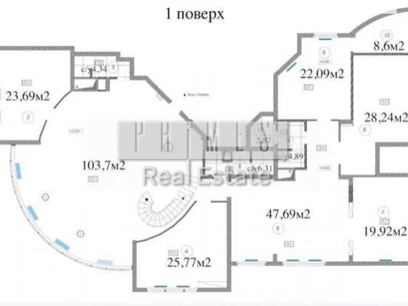 Аренда офисного помещения в Киеве, Антоновича (Горького) улица 131, помещений - 10, этаж - 12 фото 1