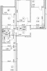 Аренда офисного помещения в Киеве, Ревуцкого улица 54А, помещений - 3, этаж - 2 фото 2