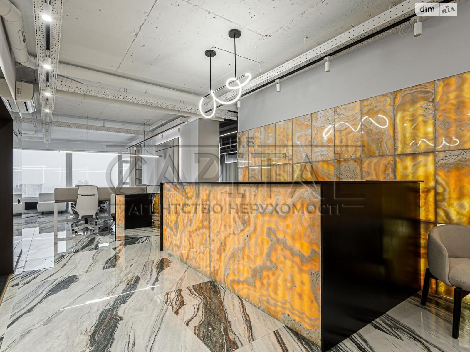 Аренда офисного помещения в Киеве, Кловский спуск 7А, помещений - 5, этаж - 35 фото 1
