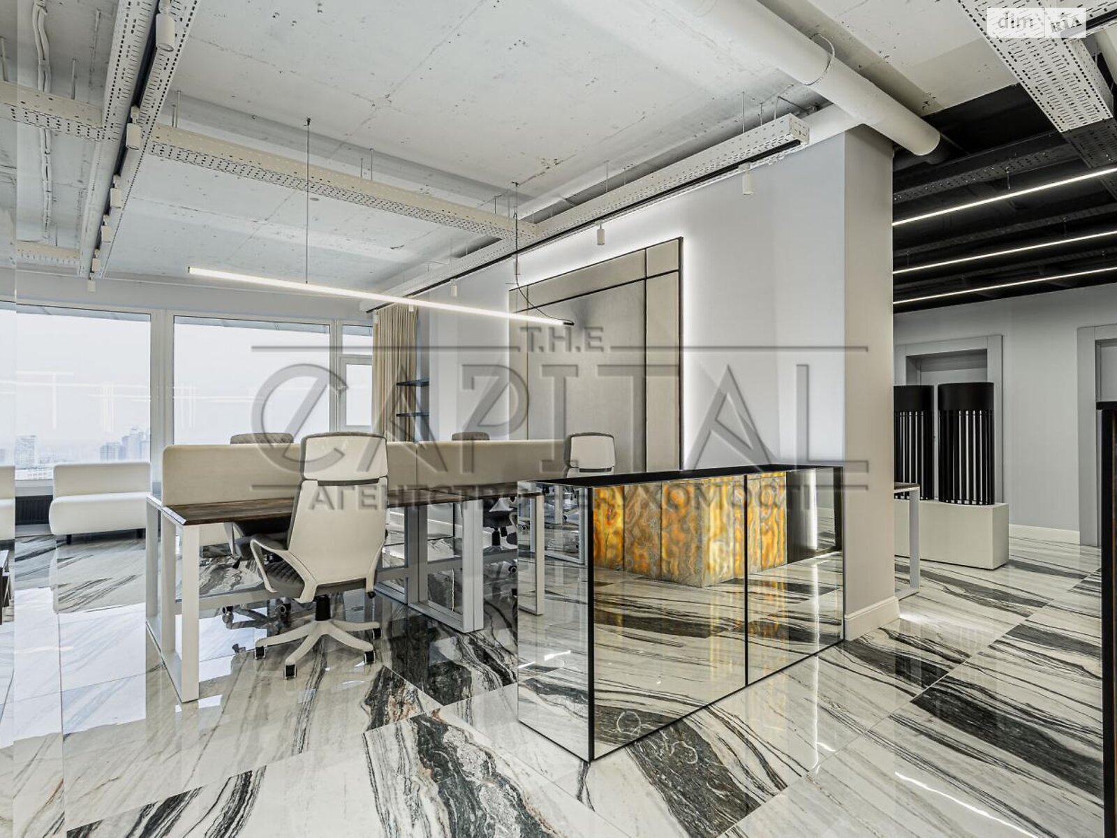 Аренда офисного помещения в Киеве, Кловский спуск 7А, помещений - 5, этаж - 35 фото 1