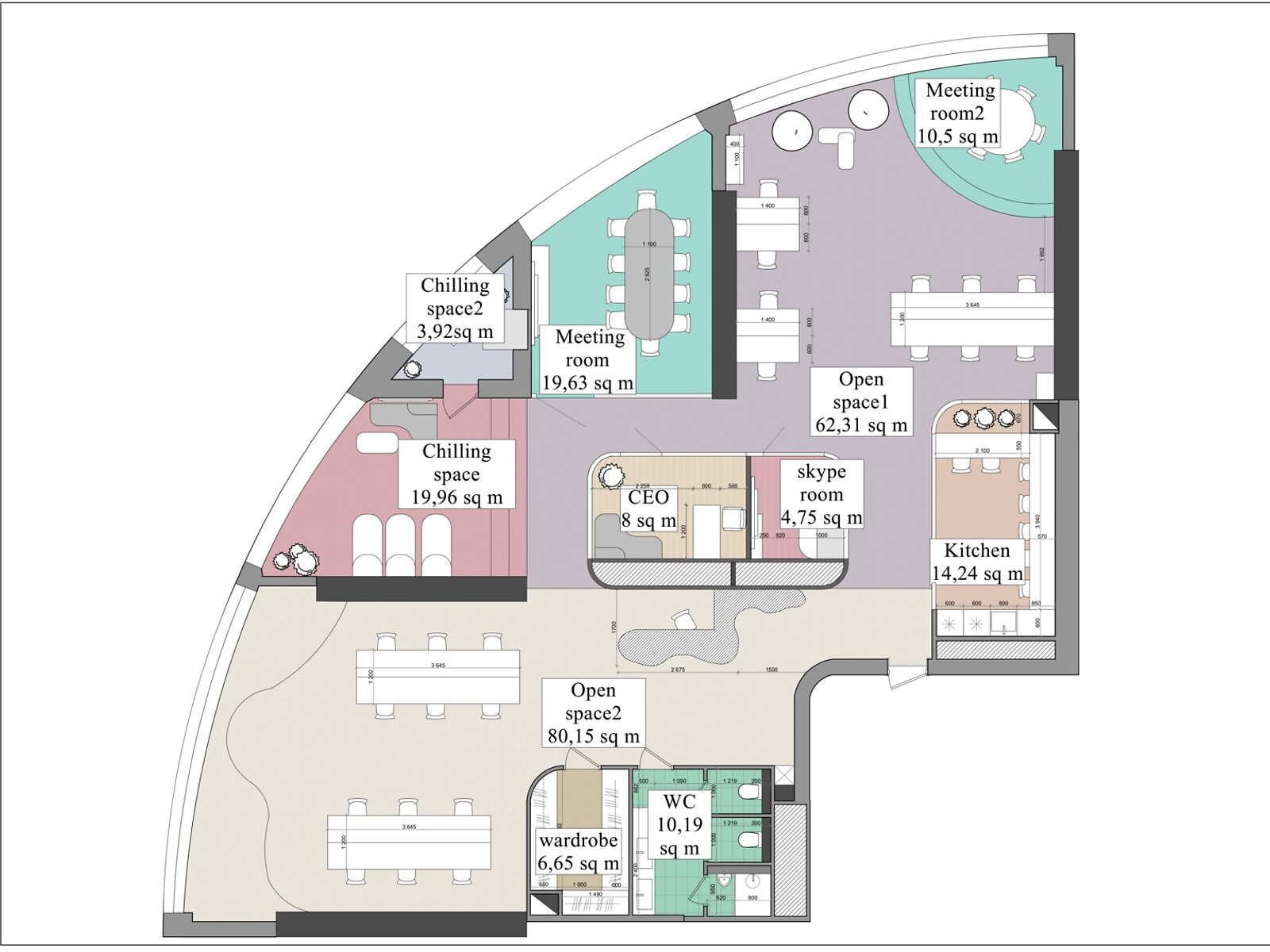 Аренда офисного помещения в Киеве, Кловский спуск 7, помещений - 5, этаж - 40 фото 1 Аренда офисного помещения в Киеве, Кловский спуск 7, помещений - 5, этаж - 40 фото 1
