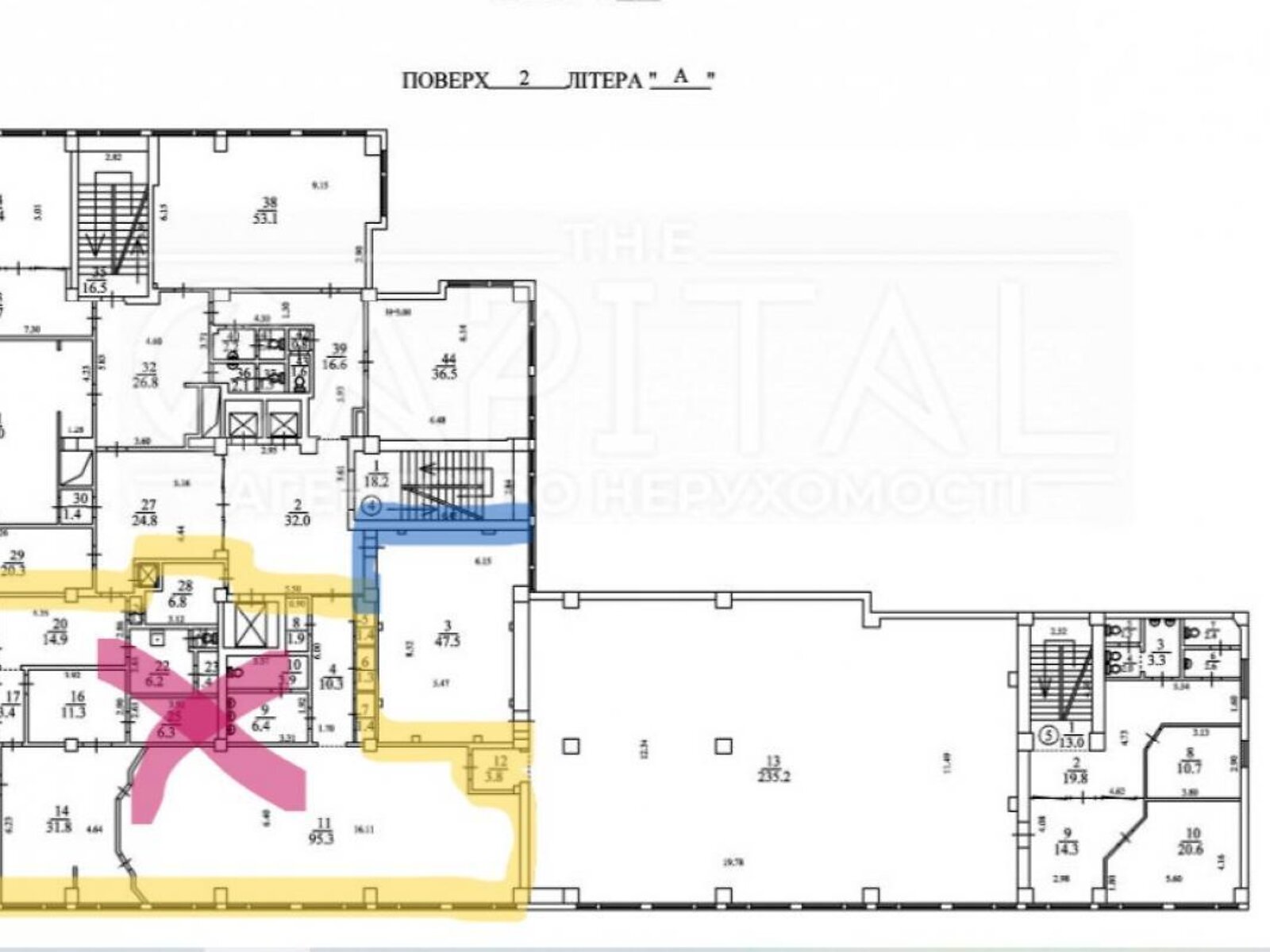 Аренда офисного помещения в Киеве, Лескова улица 9, помещений - 10, этаж - 2 фото 1 Аренда офисного помещения в Киеве, Лескова улица 9, помещений - 10, этаж - 2 фото 1