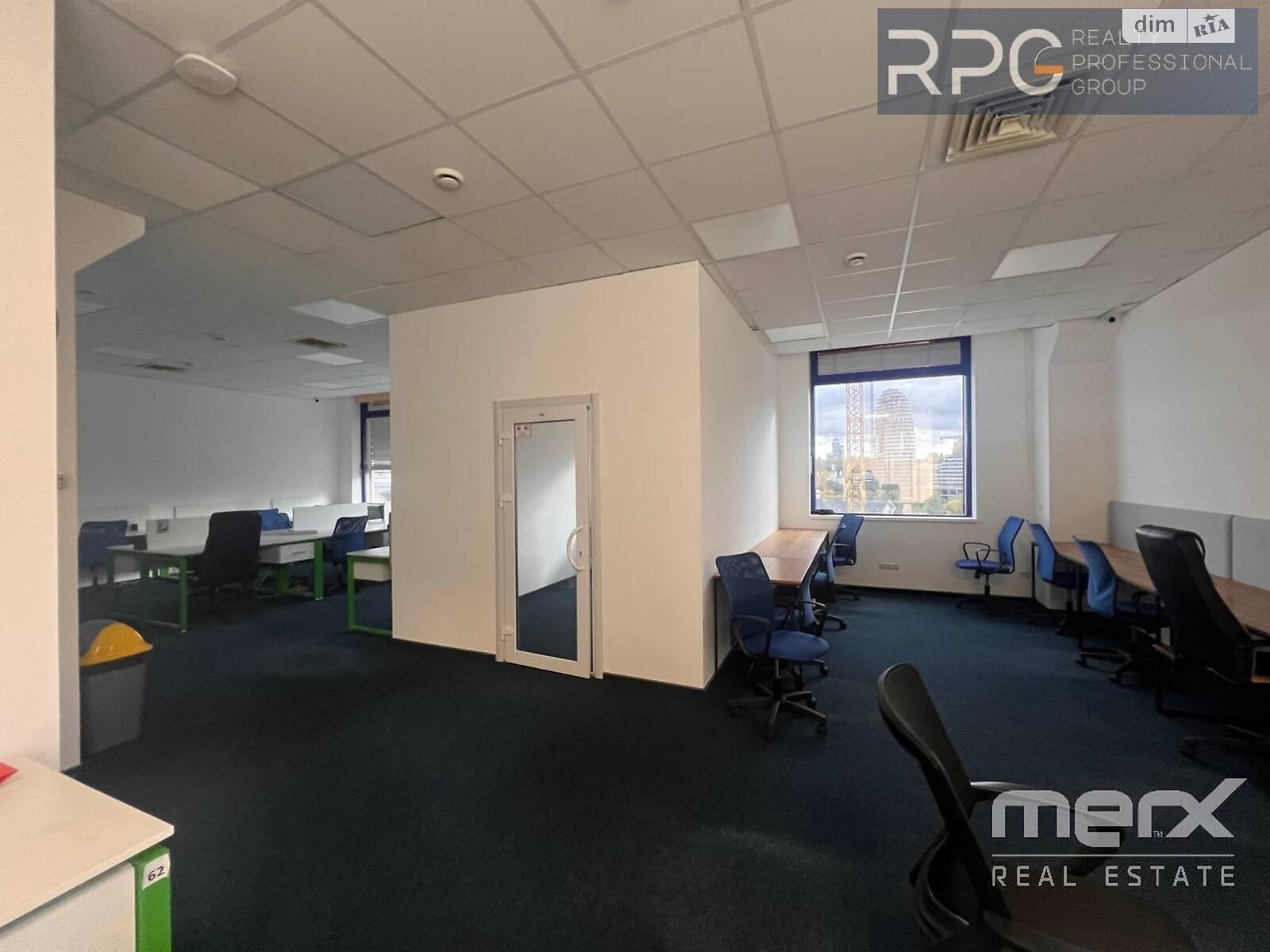 Аренда офисного помещения в Киеве, Лейпцигская улица 15А, помещений - 9, этаж - 3 фото 1