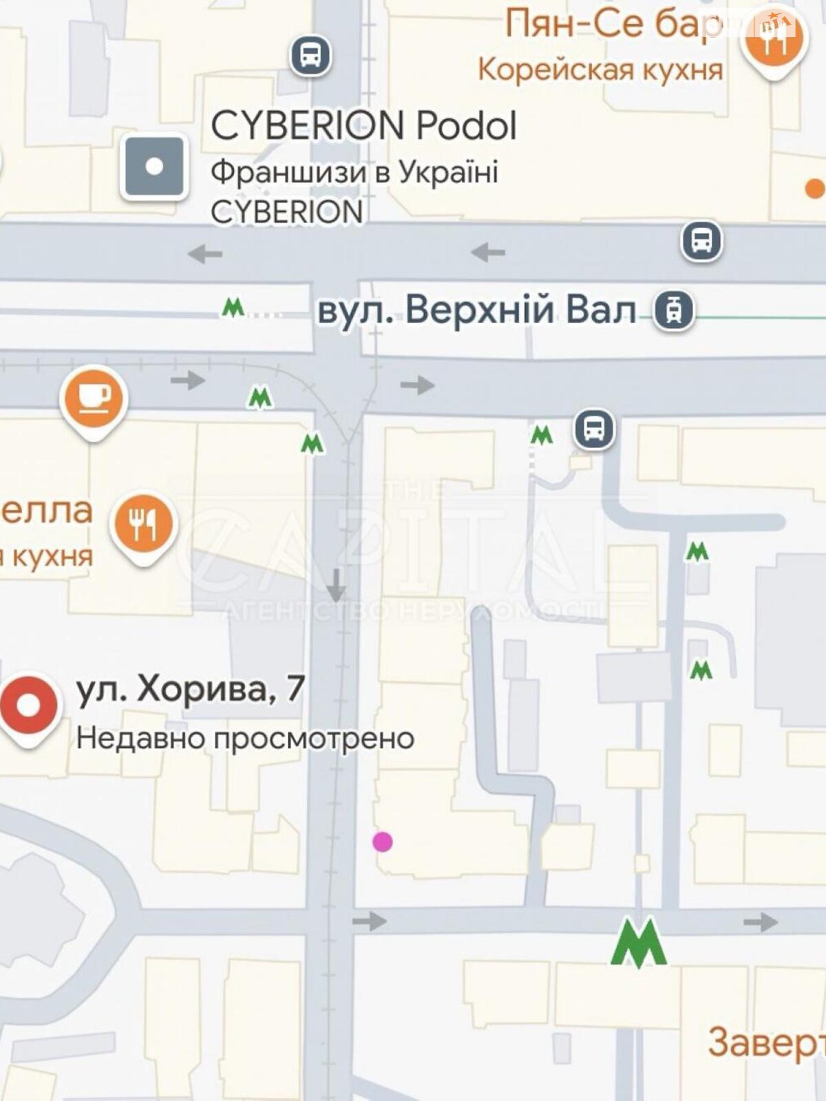 Аренда офисного помещения в Киеве, Хорива улица 7, помещений - 3, этаж - 1 фото 1