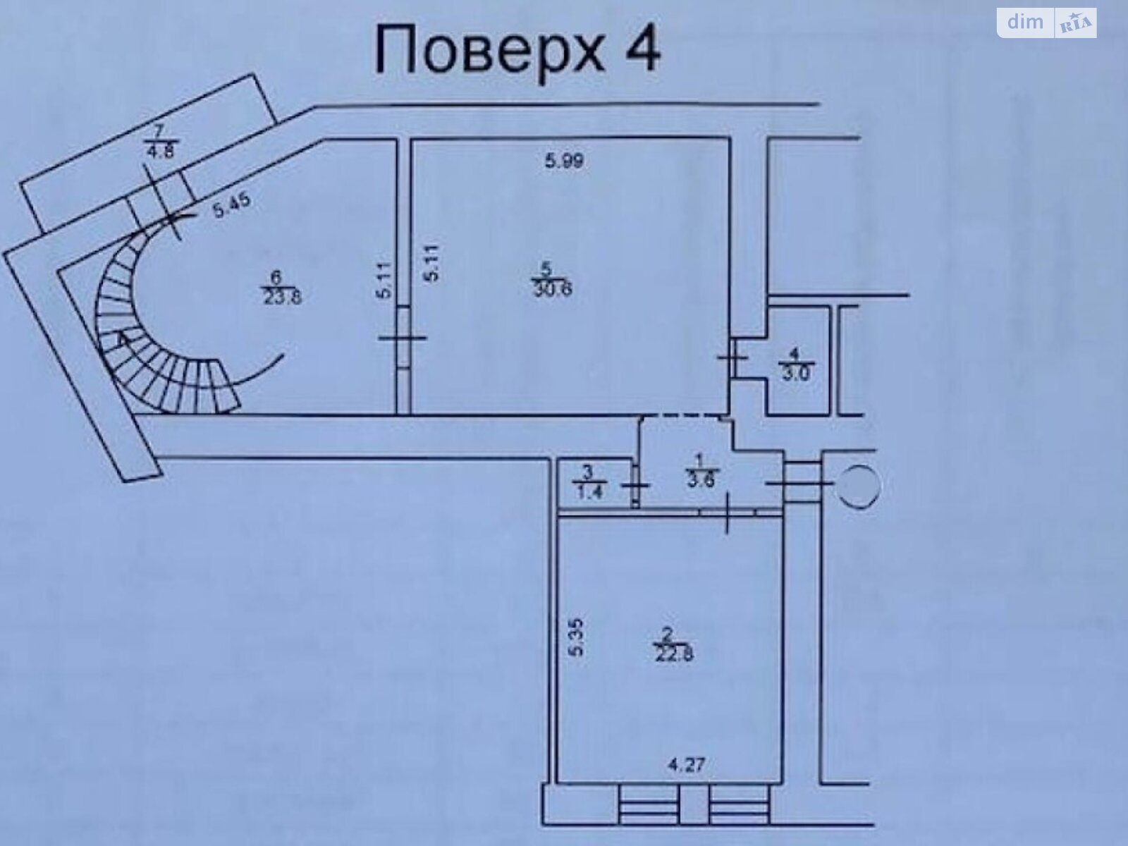 Оренда офісного приміщення в Києві, Костянтинівська вулиця 1, приміщень - 5, поверх - 4 фото 1