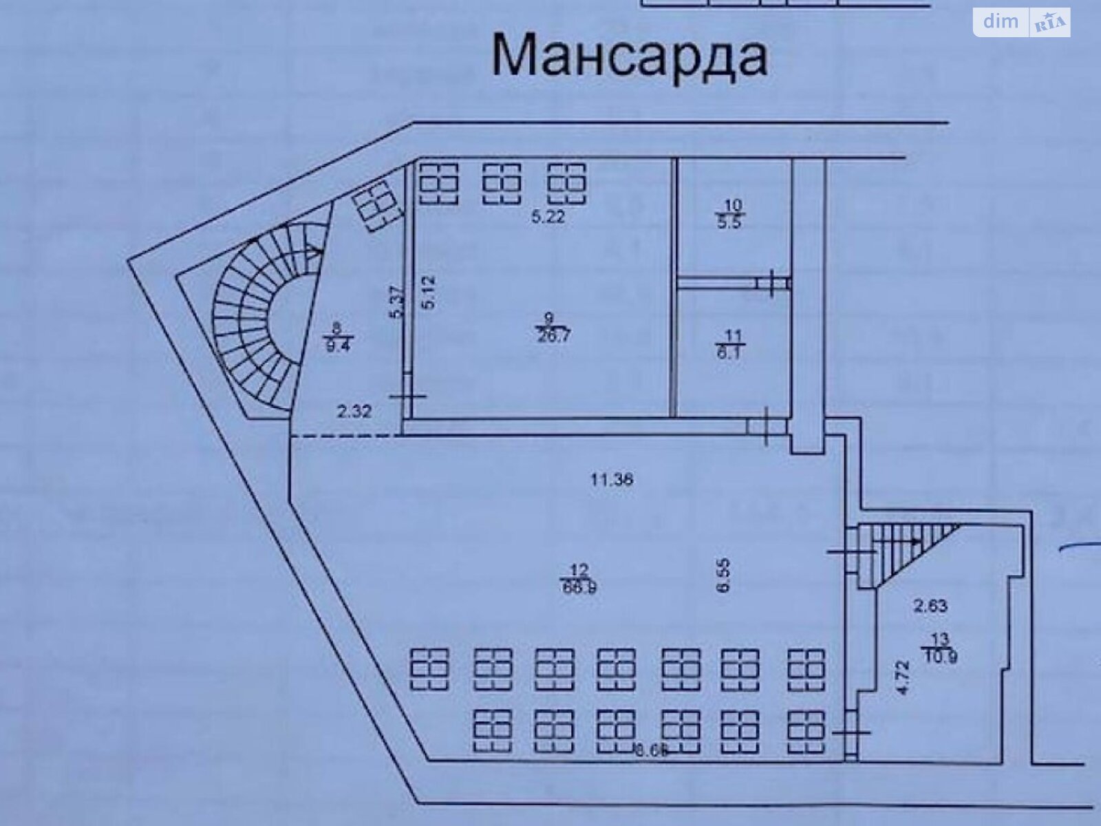 Аренда офисного помещения в Киеве, Константиновская улица 1, помещений - 5, этаж - 4 фото 1