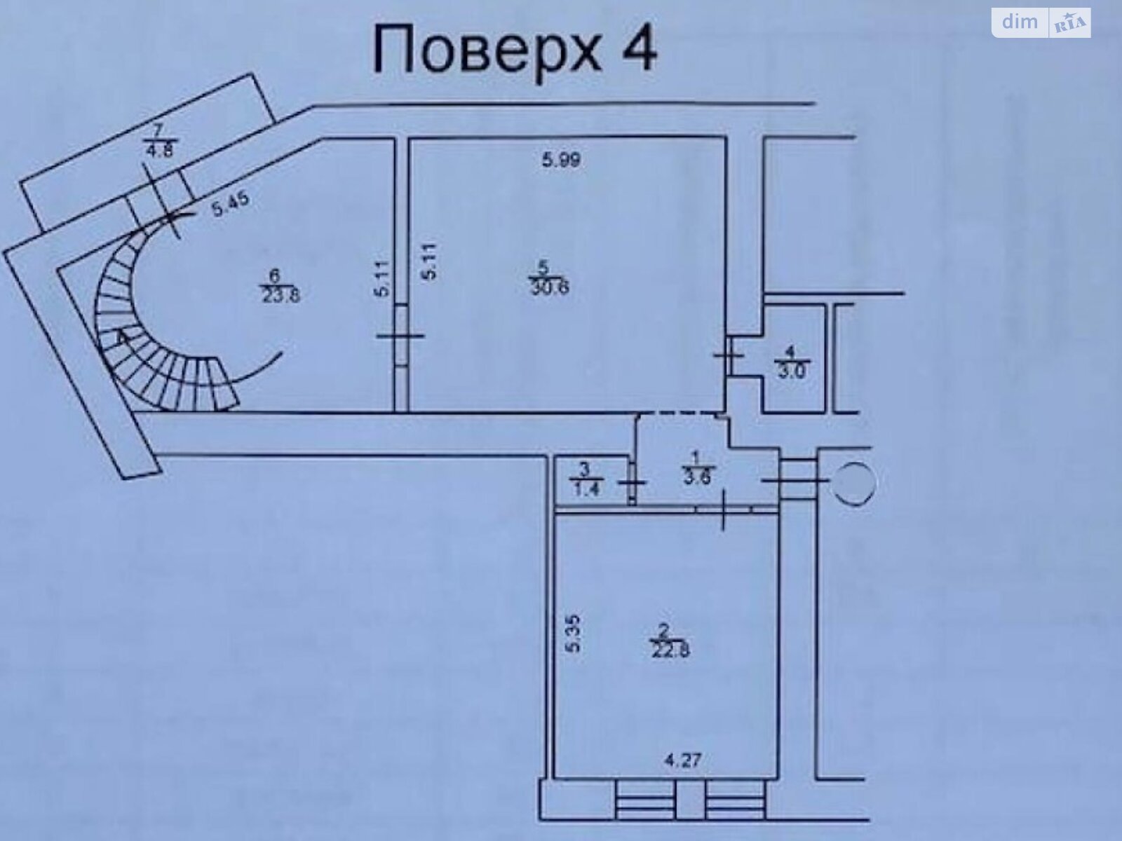 Аренда офисного помещения в Киеве, Константиновская улица 1, помещений - 1, этаж - 4 фото 1