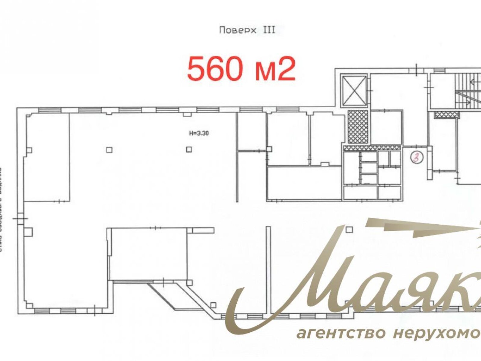 Оренда офісного приміщення в Києві, Автозаводська вулиця 54/19, приміщень -, поверх - 3 фото 1