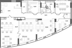 Оренда офісного приміщення в Києві, Січових Стрільців (Артема) вулиця 44А, приміщень - 5, поверх - 2 фото 2