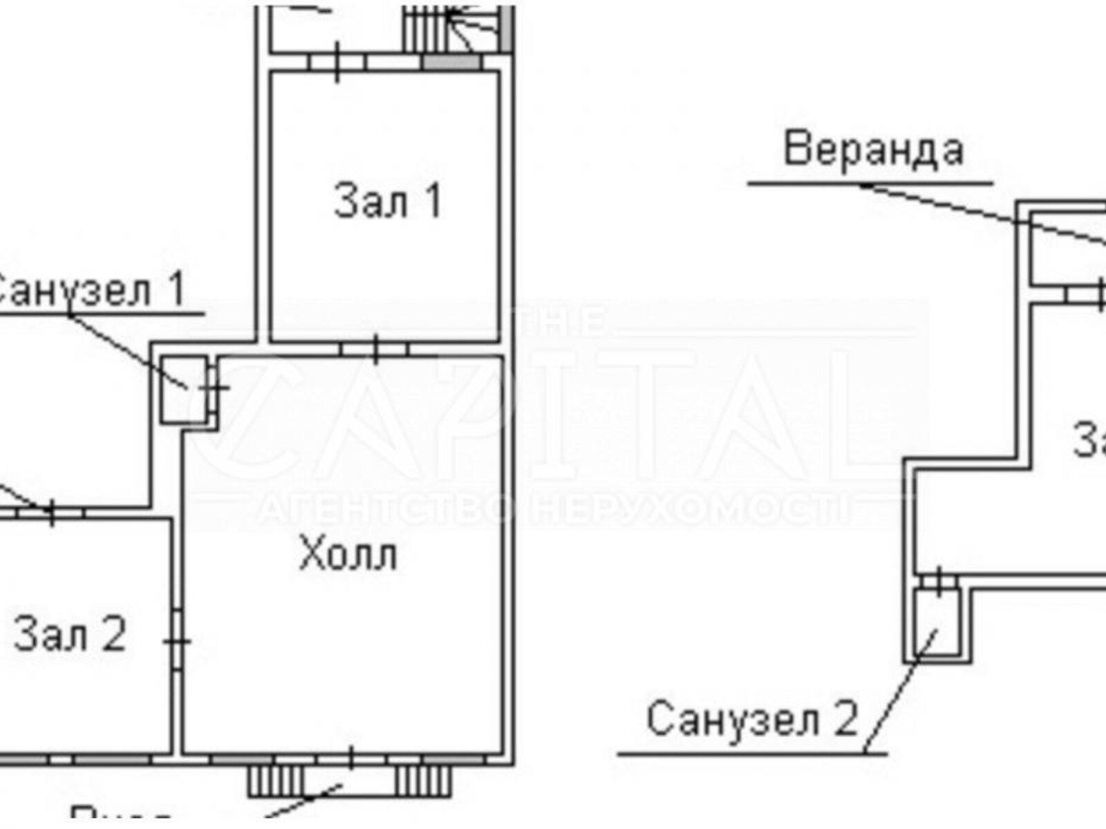 Аренда офисного помещения в Киеве, Большая Житомирская улица 29А, помещений - 4, этаж - 1 фото 1