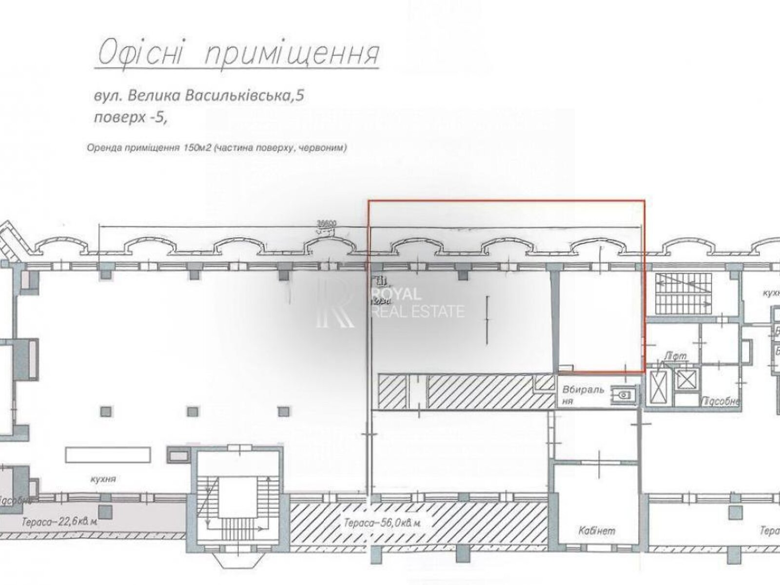 Аренда офисного помещения в Киеве, Большая Васильковская улица, помещений - 3, этаж - 5 фото 1 Аренда офисного помещения в Киеве, Большая Васильковская улица, помещений - 3, этаж - 5 фото 1