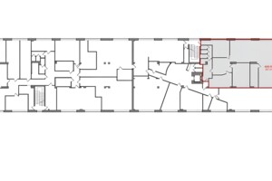 Аренда офисного помещения в Киеве, Николая Пимоненко улица 13, помещений - 4, этаж - 5 фото 2