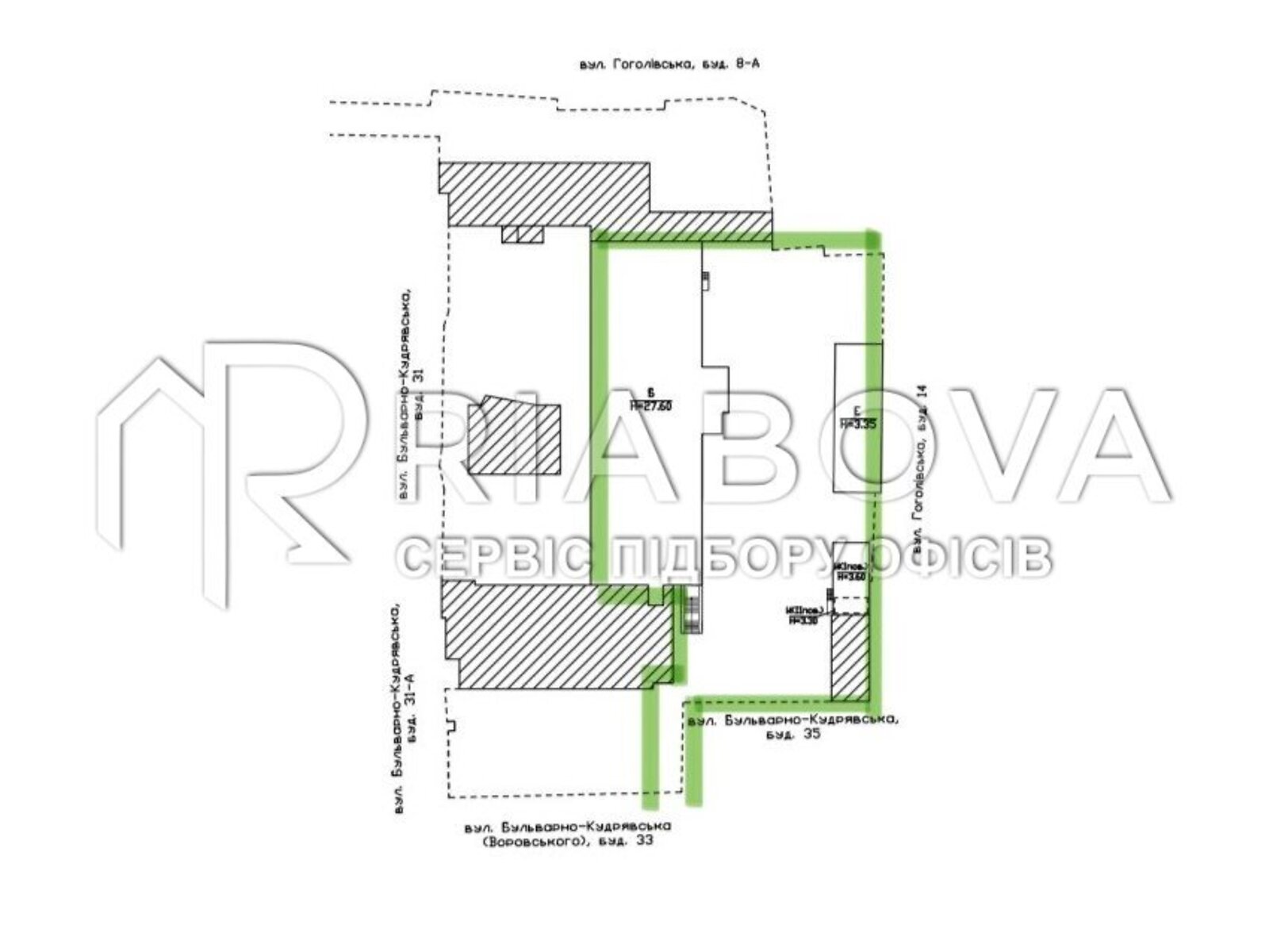 Аренда офисного помещения в Киеве, Воровского улица, помещений - 31, этаж - 5 фото 1 Аренда офисного помещения в Киеве, Воровского улица, помещений - 31, этаж - 5 фото 1