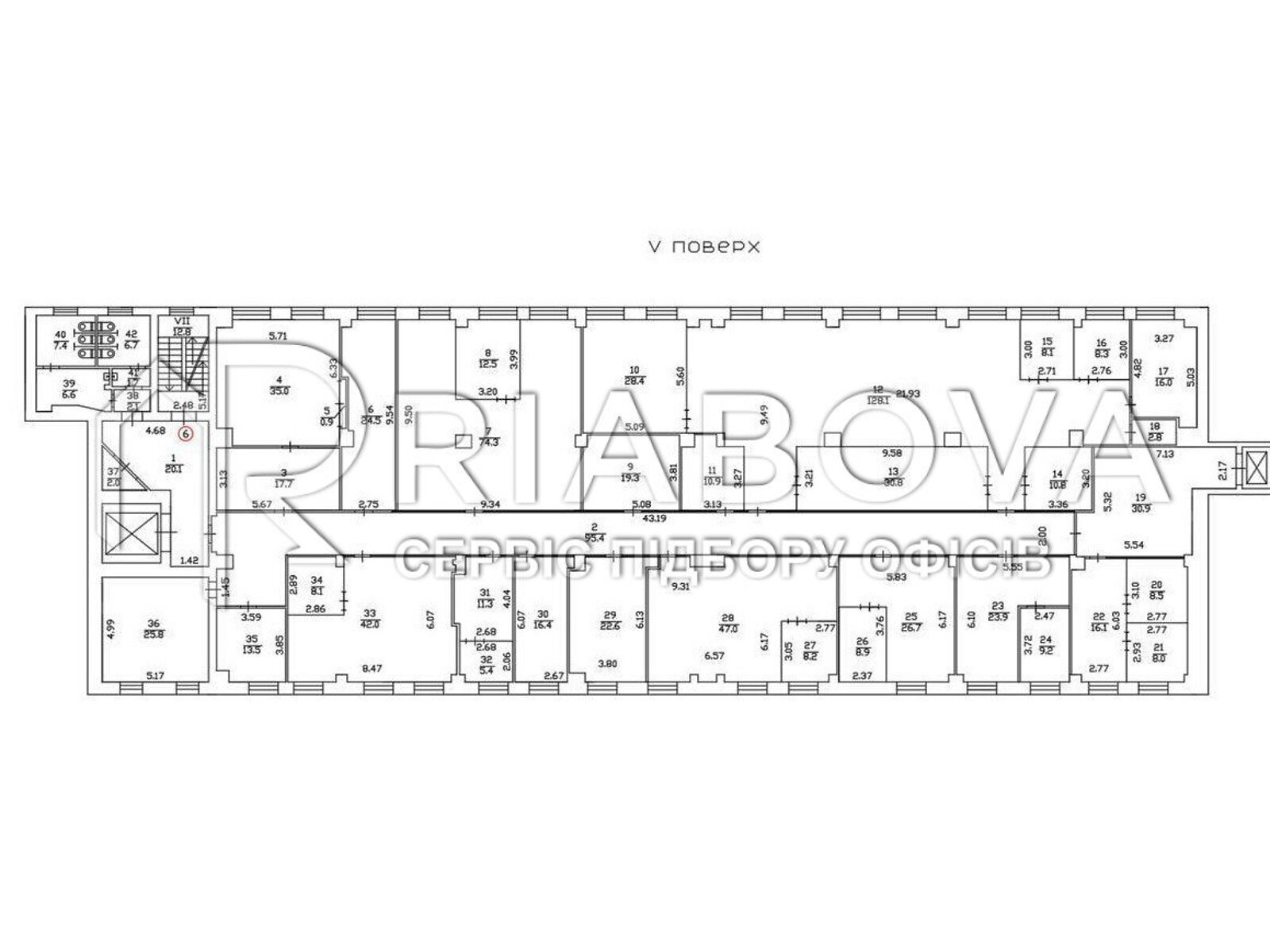 Аренда офисного помещения в Киеве, Воровского улица, помещений - 31, этаж - 5 фото 1 Аренда офисного помещения в Киеве, Воровского улица, помещений - 31, этаж - 5 фото 1