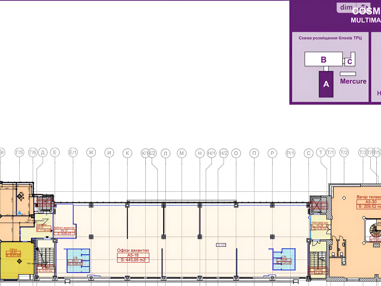 Оренда офісного приміщення в Києві, Гетьмана Вадима вулиця 6, приміщень -, поверх - 5 фото 1 Оренда офісного приміщення в Києві, Гетьмана Вадима вулиця 6, приміщень -, поверх - 5 фото 1