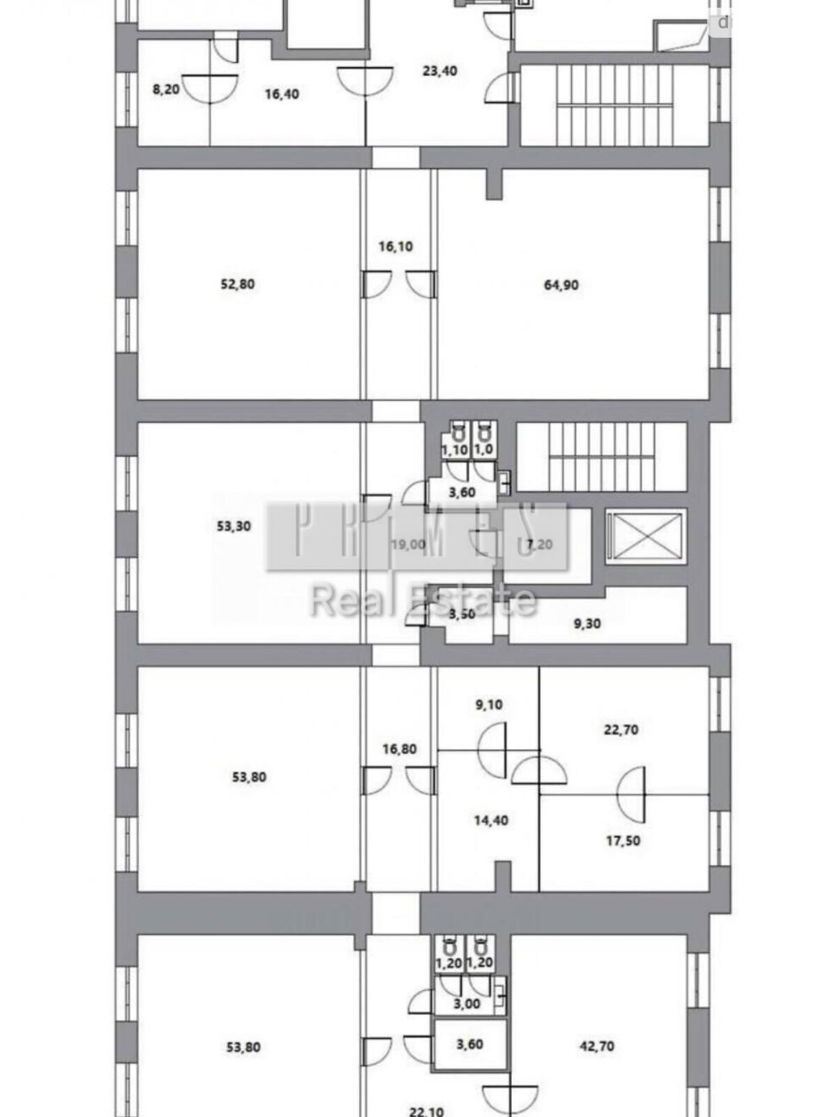 Аренда офисного помещения в Киеве, Ирининская улица 5-7, помещений - 1, этаж - 2 фото 1