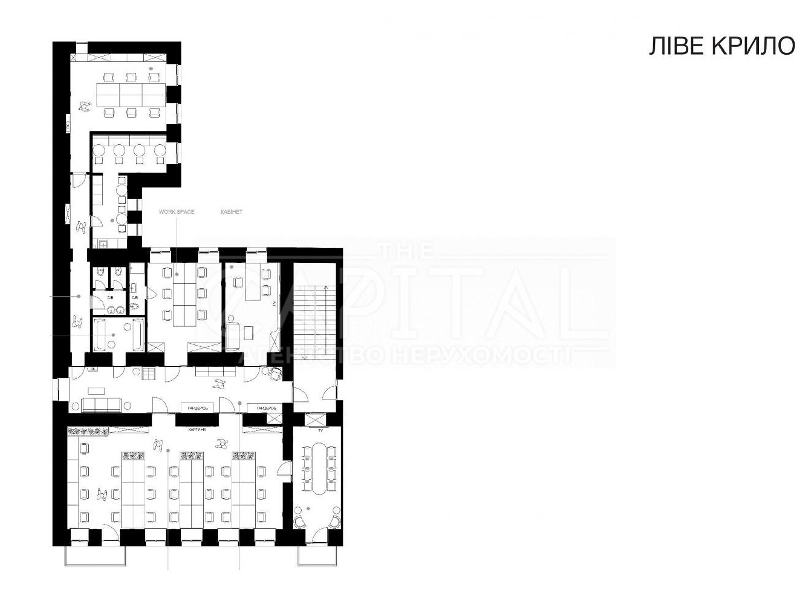 Аренда офисного помещения в Киеве, Богдана Хмельницкого улица 51А, помещений - 6, этаж - 4 фото 1 Аренда офисного помещения в Киеве, Богдана Хмельницкого улица 51А, помещений - 6, этаж - 4 фото 1