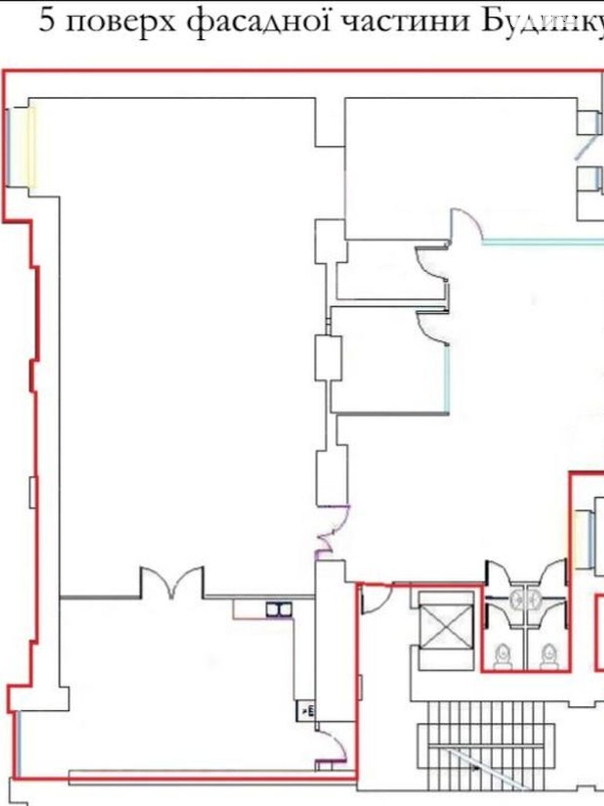Оренда офісного приміщення в Києві, Богдана Хмельницького вулиця 52, приміщень - 7, поверх - 5 фото 1