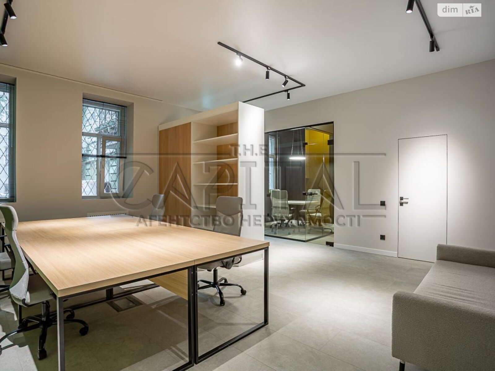 Аренда офисного помещения в Киеве, Богдана Хмельницкого улица, помещений - 4, этаж - 1 фото 1