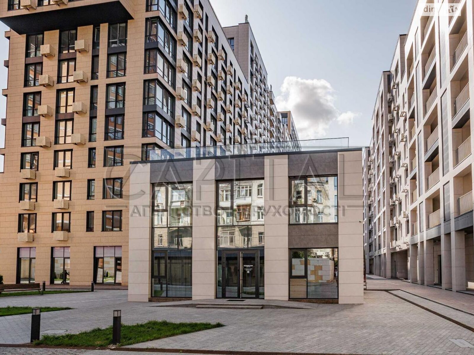 Оренда офісного приміщення в Києві, Бульварно-Кудрявська (Воровського) вулиця 17, приміщень - 3, поверх - 1 фото 1