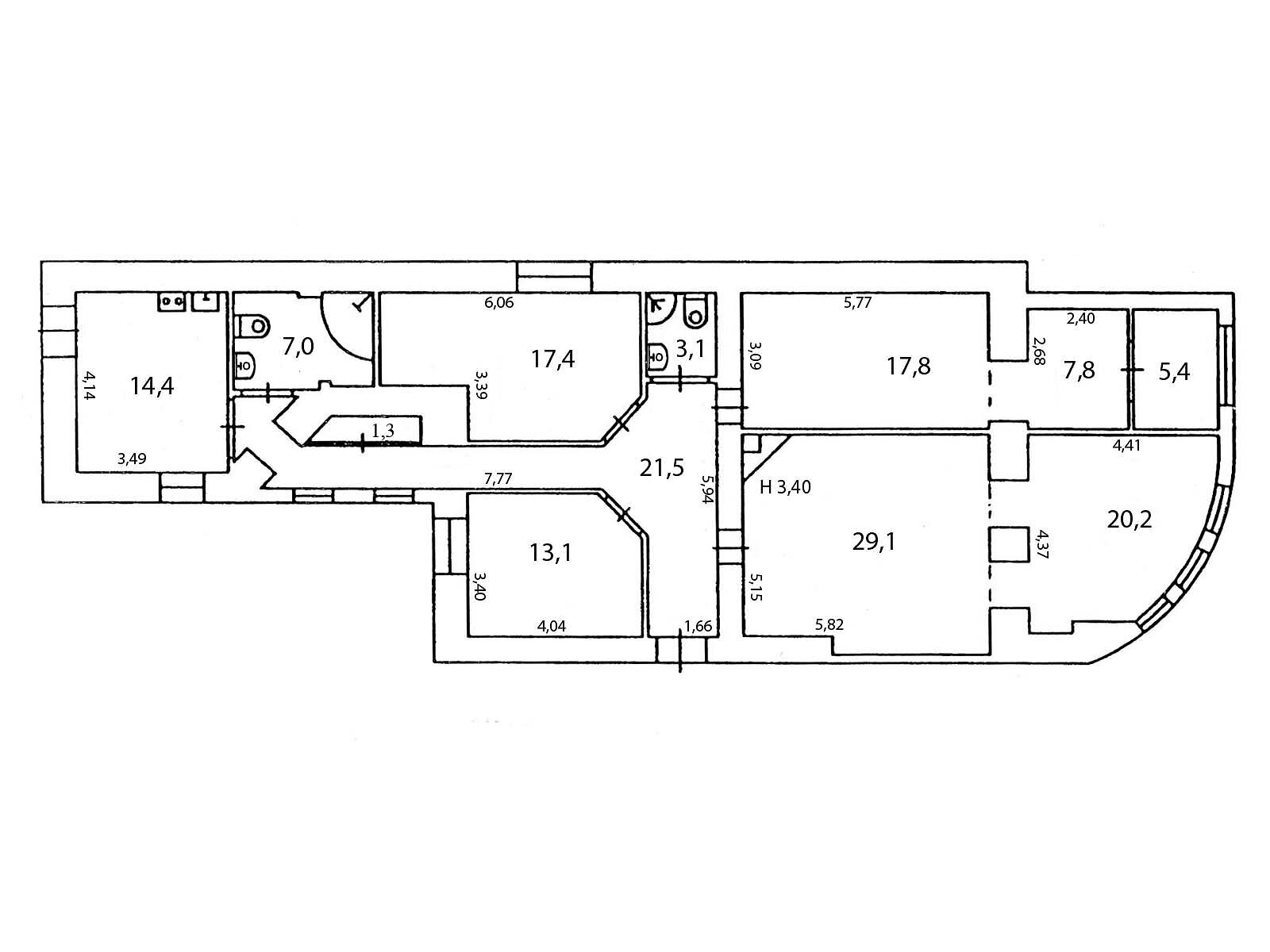 Оренда офісного приміщення в Києві, Гоголівська вулиця 10, приміщень - 4, поверх - 2 фото 1 Оренда офісного приміщення в Києві, Гоголівська вулиця 10, приміщень - 4, поверх - 2 фото 1
