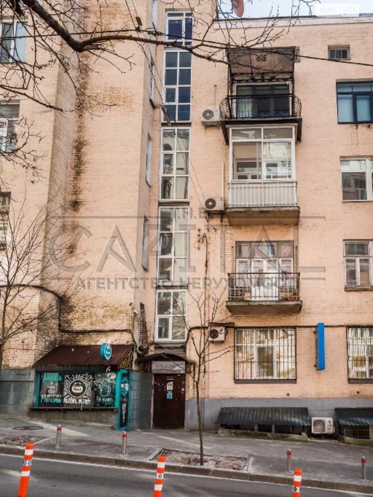 Аренда офисного помещения в Киеве, Костельная улица 6, помещений - 2, этаж - 4 фото 1