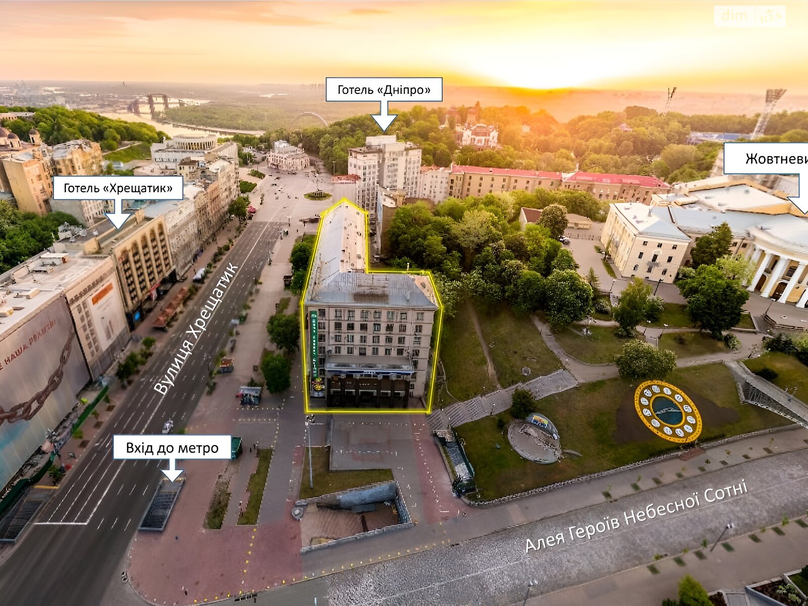 Оренда офісного приміщення в Києві, Хрещатик вулиця 7/11, приміщень - 1, поверх - 6 фото 1 Оренда офісного приміщення в Києві, Хрещатик вулиця 7/11, приміщень - 1, поверх - 6 фото 1