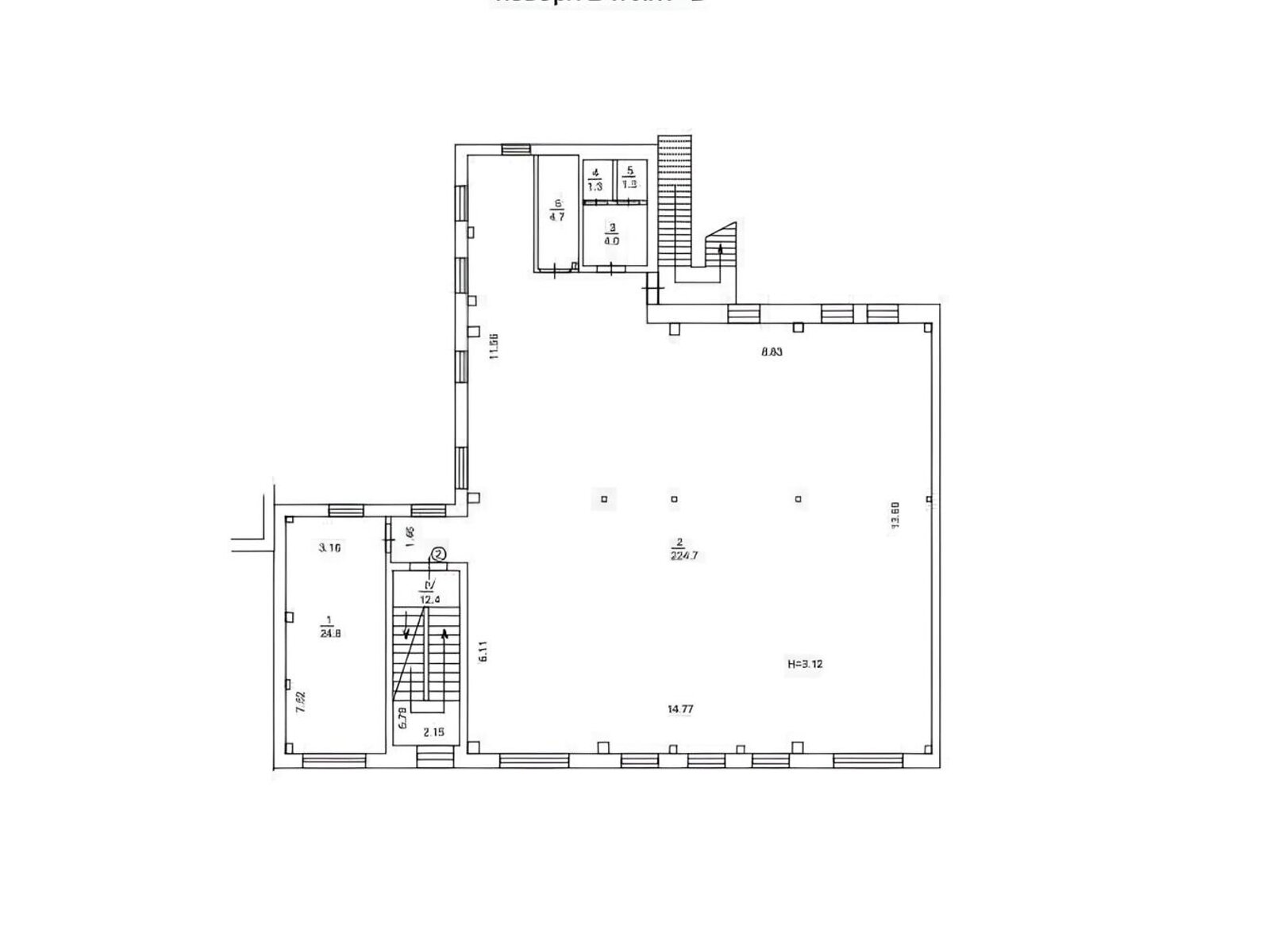 Аренда офисного помещения в Киеве, Ивана Франко Бортничи 26, помещений - 6, этаж - 1 фото 1