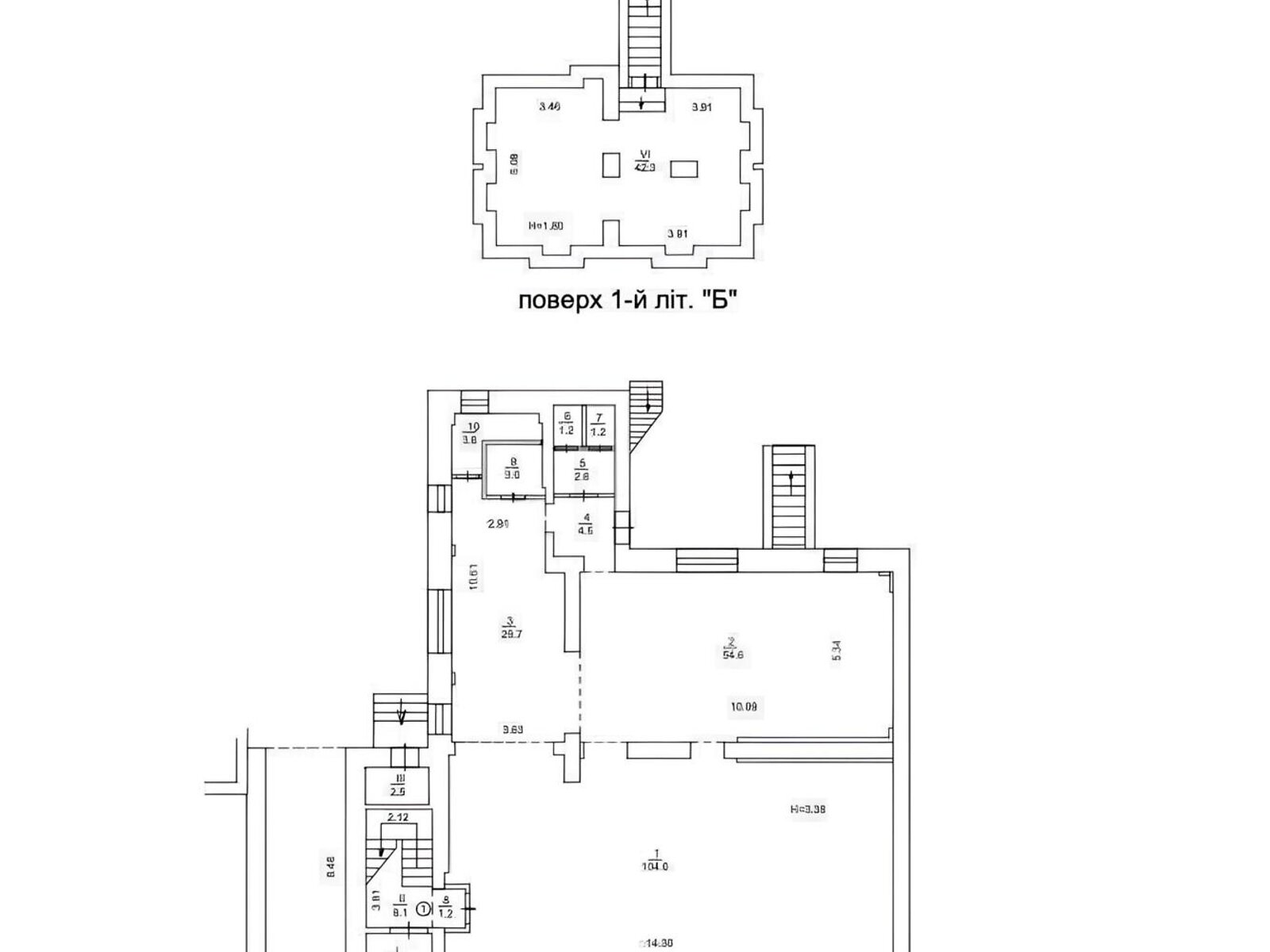 Аренда офисного помещения в Киеве, Ивана Франко Бортничи 26, помещений - 6, этаж - 1 фото 1