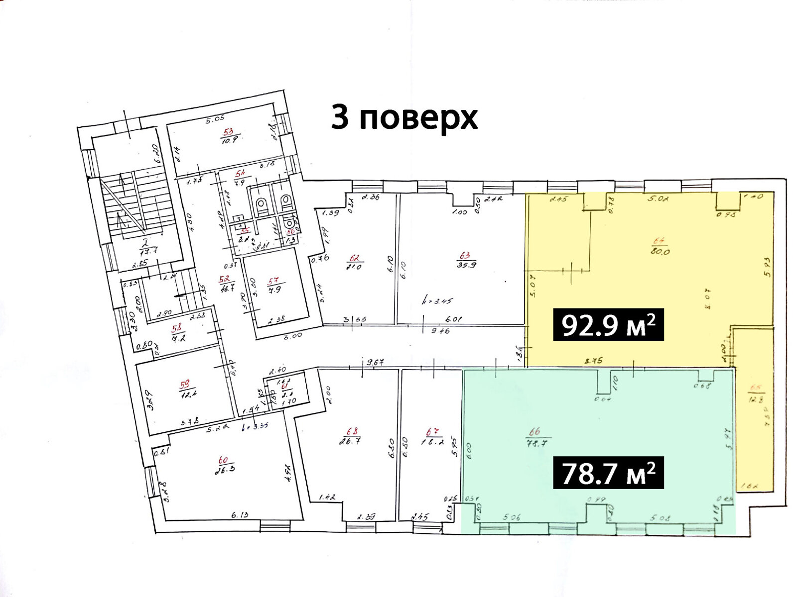 Аренда офисного помещения в Львове, Академика Сахарова Андрея улица 35, помещений - 1, этаж - 3 фото 1 Аренда офисного помещения в Львове, Академика Сахарова Андрея улица 35, помещений - 1, этаж - 3 фото 1