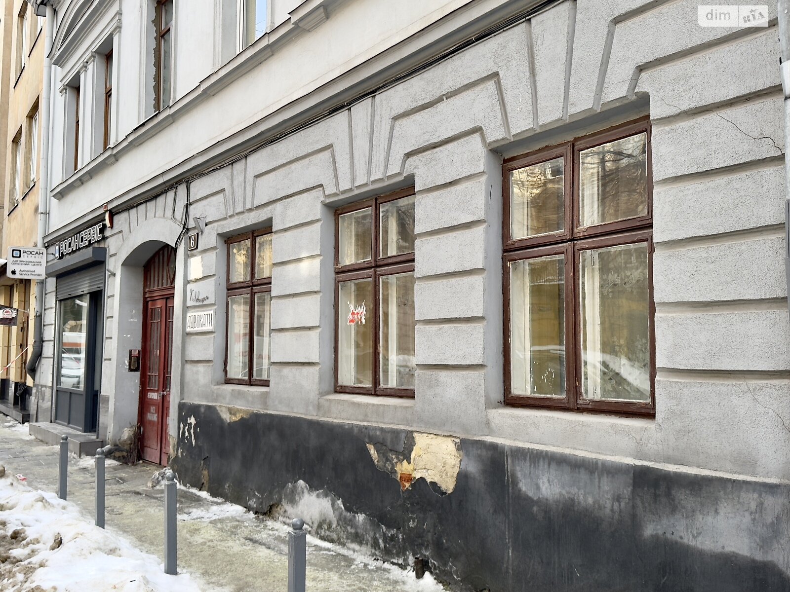 Аренда офисного помещения в Львове, Костя Левицкого улица 6, помещений -, этаж - 1 фото 1