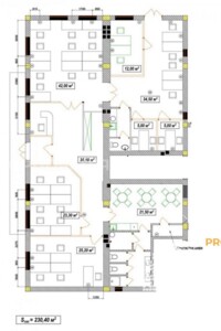 Оренда офісного приміщення в Минаї, Августина Волошина вулиця, приміщень - 5, поверх - 1 фото 2