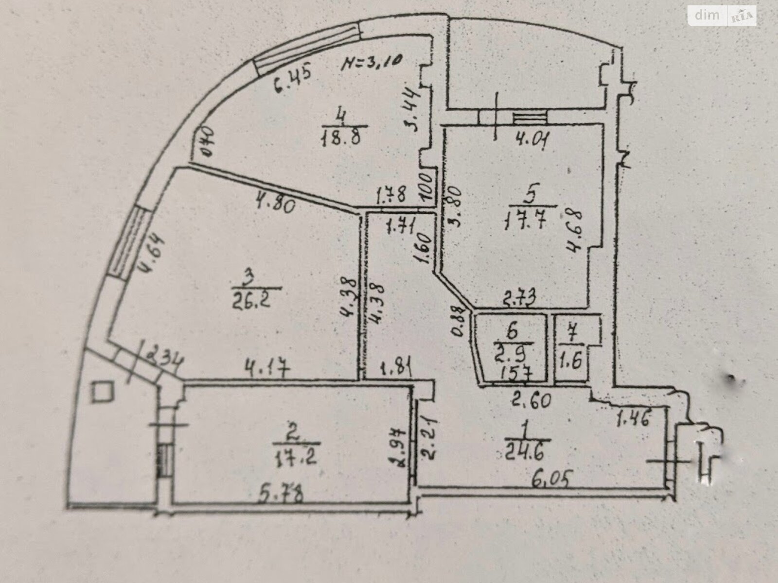 Аренда офисного помещения в Одессе, Черняховского улица 4, помещений -, этаж - 9 фото 1