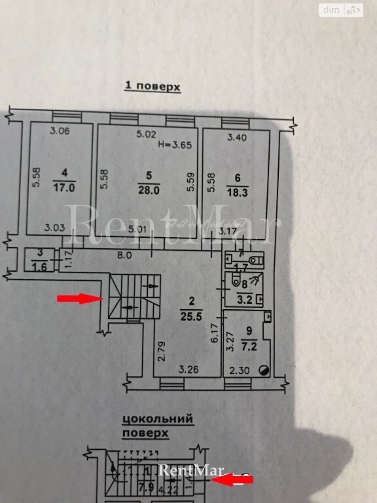 Аренда офисного помещения в Одессе, Сабанеев мост улица, помещений - 4, этаж - 2 фото 1