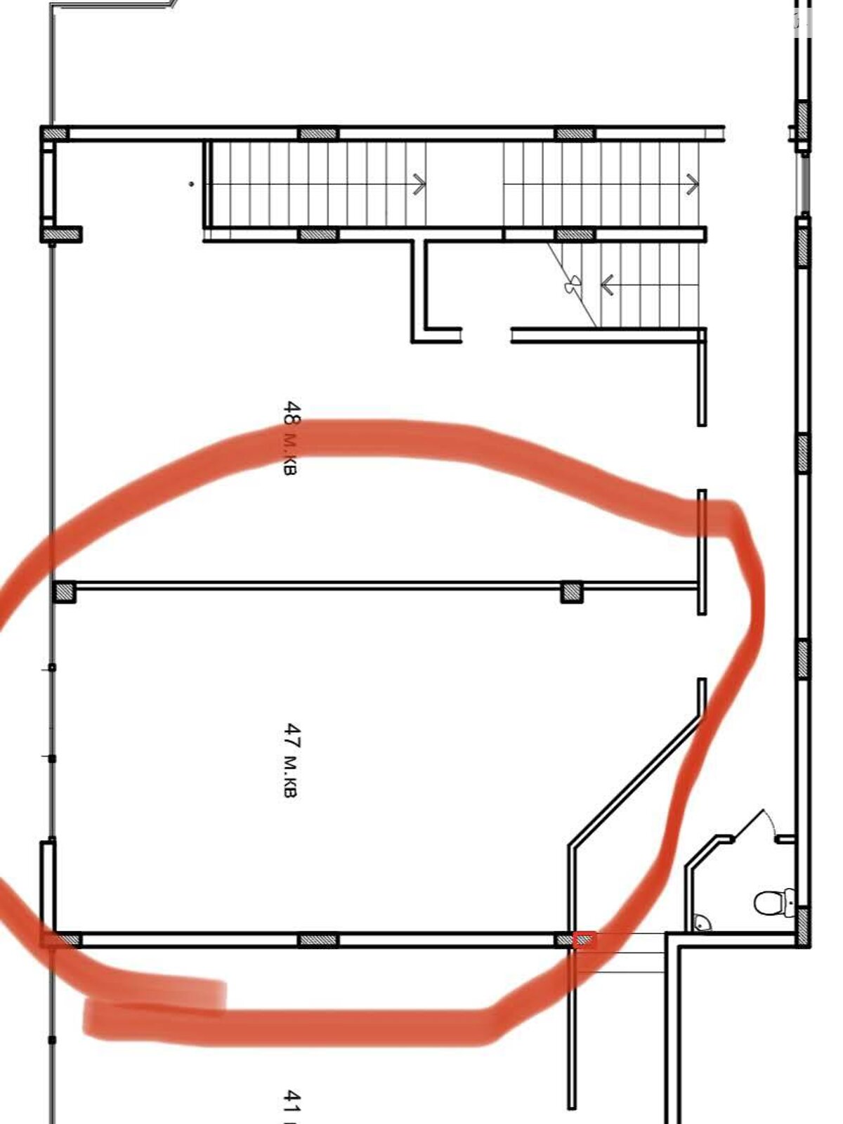 Оренда офісного приміщення в Тернополі, Бродівська вулиця, приміщень - 1, поверх - 2 фото 1