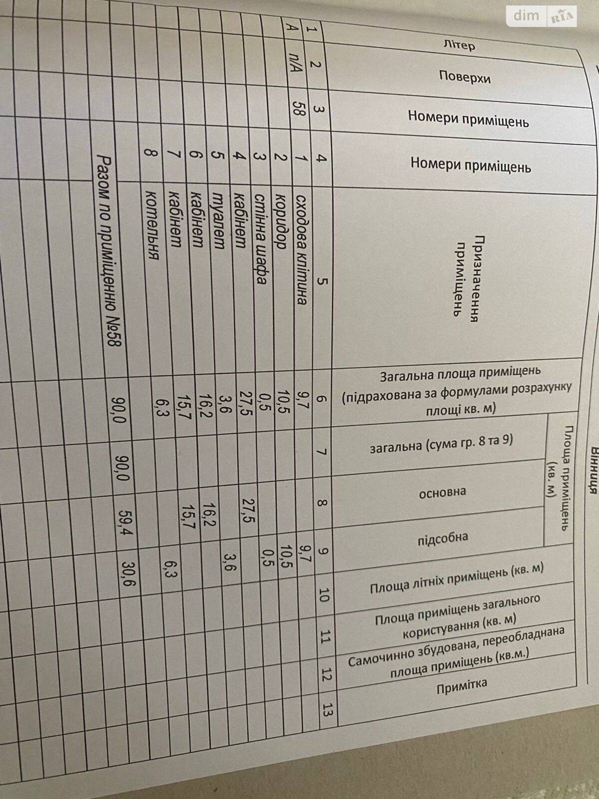 Оренда офісного приміщення в Вінниці, Владислава Городецького вулиця 7, приміщень - 1, поверх - 1 фото 1